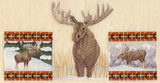 Winter Moose Trio