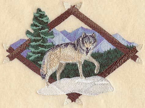 Winter Wolf Diamond