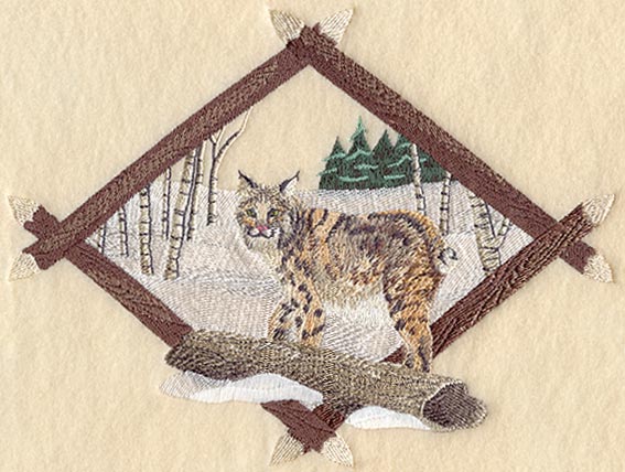 Winter Bobcat Diamond