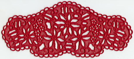 Poinsettia Spray (Lace)