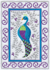 Victorian Christmas Peacock