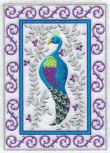 Victorian Christmas Peacock