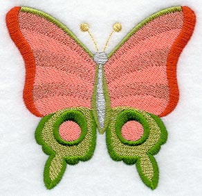 Victorian Christmas Butterfly (Butterfly Only)