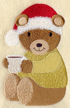 Teddy Bear in Santa Cap