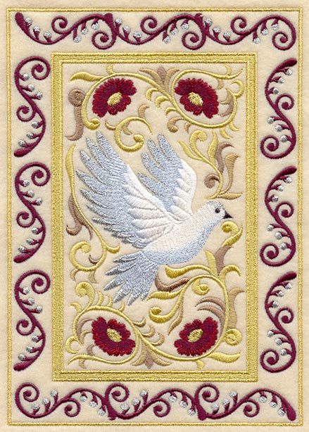 Victorian Christmas Dove