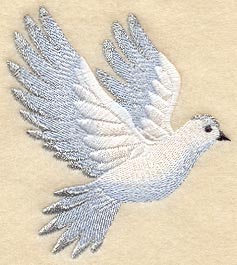 Victorian Christmas Dove (Dove Only)