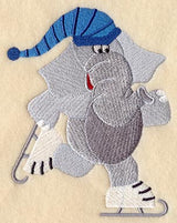 Ice Skating Elephant