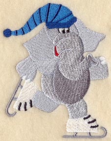 Ice Skating Elephant