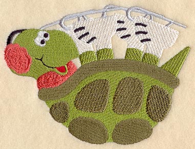 Ice Skating Turtle