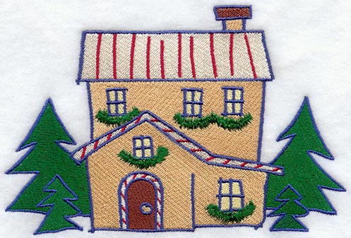 Kiddie Christmas Village House 1