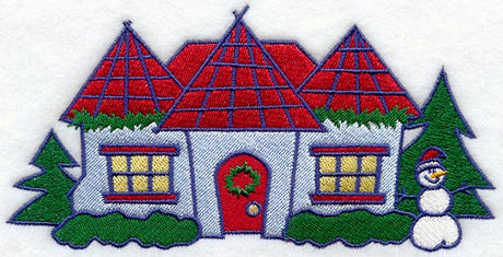 Kiddie Christmas Village House 3