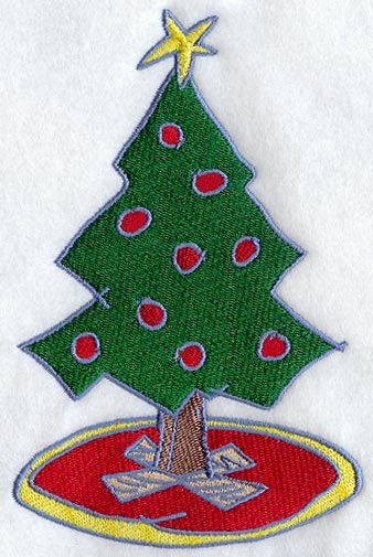 Kiddie Christmas Village Tree