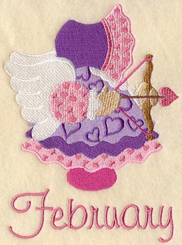 Sunbonnet Sue - February