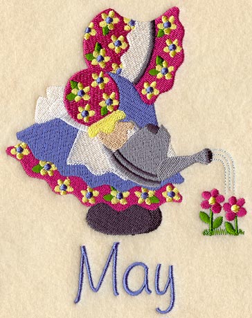 Sunbonnet Sue - May