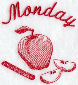 Monday - Apple (Toile)