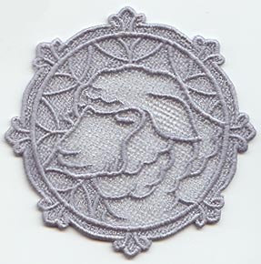Sheep Medallion (Lace)