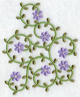 Floral Heirloom Wedge - Lg