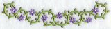 Floral Heirloom Collar Border - Lg