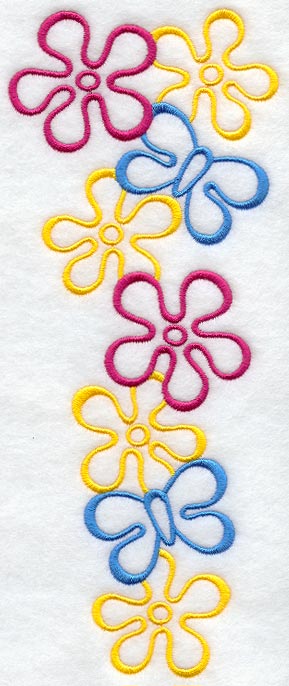 Cool Girl Wedge Placket - Lg (Mirror)