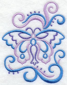 Butterfly Wedge - Lg (Mirror)