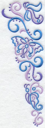 Butterfly Wedge Placket - Lg (Mirror)