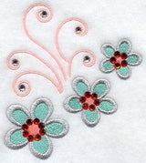 Cool Girl Wedge - Lg (Crystals)