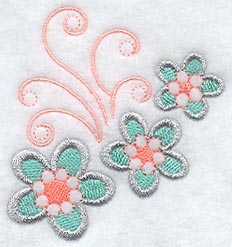 Cool Girl Wedge - Lg (Crystals)