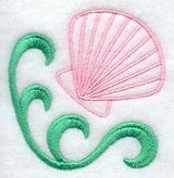 Seashell Wedge - Lg (Mirror)