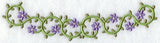 Floral Heirloom Collar Border - Lg (Mirror)
