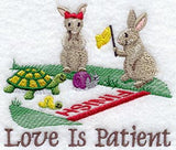 Love is Patient - Bunnies