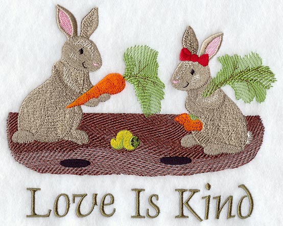 Love is Kind - Bunnies