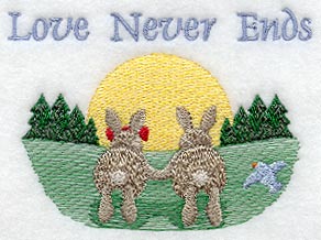 Love Never Ends - Bunnies