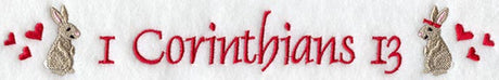 First Corinthians 13 - Bunnies