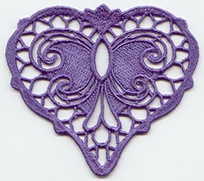 Victorian Heart (Lace)
