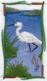 Snowy Egret Panel