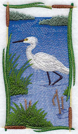 Snowy Egret Panel