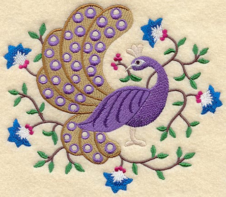 Proud Peacock (Crystals)