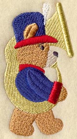 Teddy Bear and Tuba (Puff Foam)