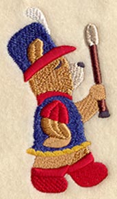 Teddy Bear Majorette (Puff Foam)