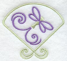 Heirloom Dragonfly Fan