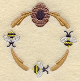 Heirloom Honeybee Circle