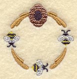 Heirloom Honeybee Circle