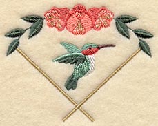 Heirloom Hummingbird Fan