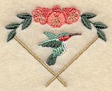 Heirloom Hummingbird Fan