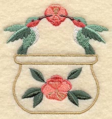 Heirloom Hummingbird Basket