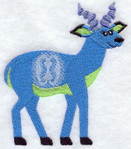 Impala with Adinkra