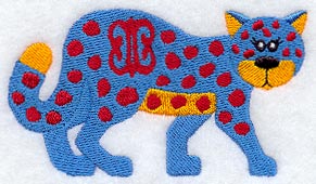 Leopard with Adinkra