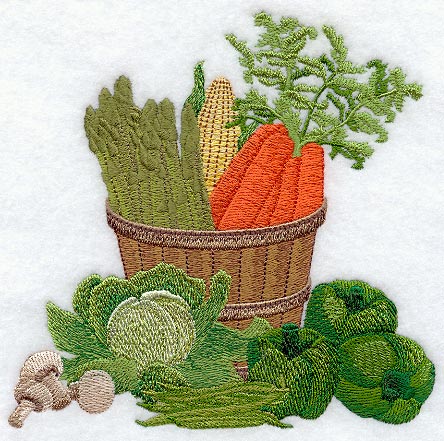 Country Vegetable Basket