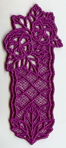 Pansy Bookmark (Lace)