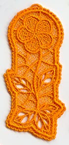 Hibiscus Bookmark (Lace)
